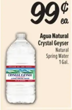 El Super Crystal Geyser Natural Spring Water offer