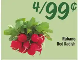 El Super Red Radish offer