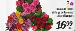 El Super Vintage or Rose and Alstro Bouquet offer