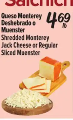 El Super Shredded Monterey Jack Cheese offer