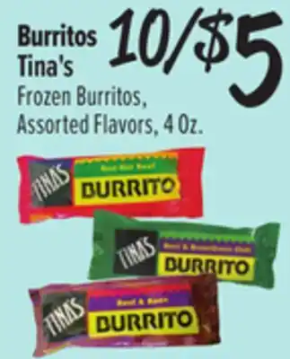El Super Frozen Burritos offer