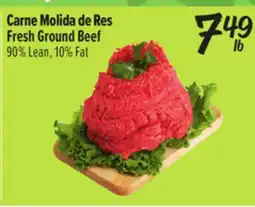 El Super Fresh Ground Beef 90% Lean, 10% Fat offer