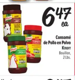El Super Fresh Knorr Bouillon offer