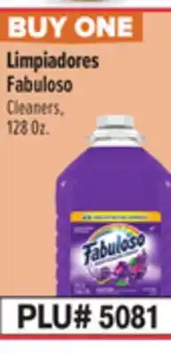 El Super Fresh Fabuloso Cleaners offer