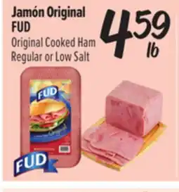 El Super Fresh Original Cooked Ham Regular or Low Salt offer