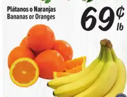 El Super Fresh Bananas or Oranges offer