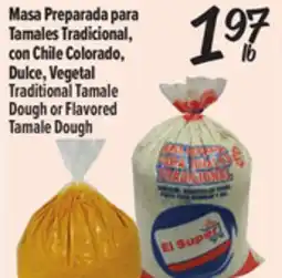 El Super Fresh Traditional Tamale Dough or Flavored Tamale Dough offer