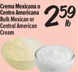 El Super Fresh Bulk Mexican or Central American Cream offer