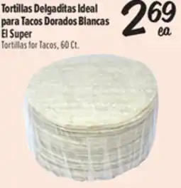 El Super Fresh Tortillas for Tacos offer