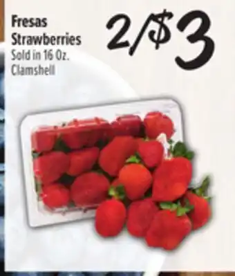 El Super Fresh Fresas Strawberries offer