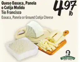 El Super Fresh Oaxaca, Panela or Ground Cotija Cheese offer