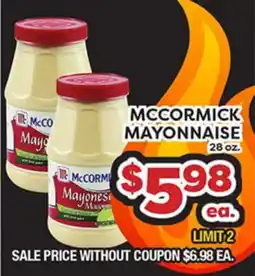 Torres Supermercado MCCORMICK MAYONNAISE offer