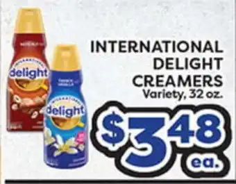 Torres Supermercado INTERNATIONAL DELIGHT CREAMERS offer