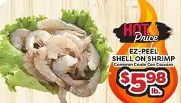 Torres Supermercado EZ-PEEL SHELL ON SHRIMP offer