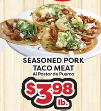 Torres Supermercado SEASONED PORK TACO MEAT offer