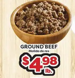 Torres Supermercado GROUND BEEF offer
