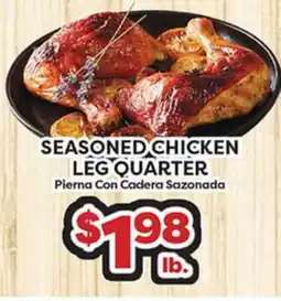 Torres Supermercado SEASONED CHICKEN LEG QUARTER offer