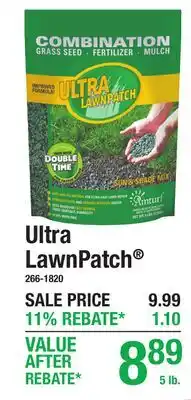 Menards Ultra LawnPatch offer