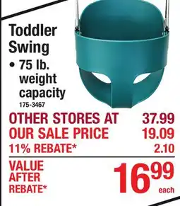 Menards Swing Set Accessories Toddler Swing offer
