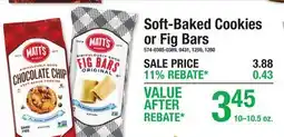 Menards Soft-Baked Cookies or Fig Bars offer