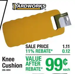 Menards Knee Cushion offer
