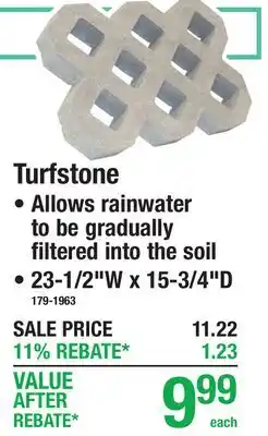 Menards Pavers & Patio Blocks Turfstone offer