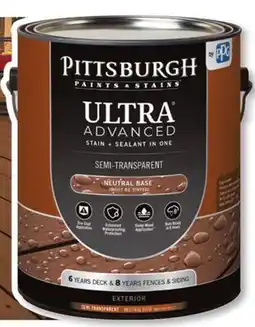 Menards Semi-Transparent Exterior Wood Stain & Sealant offer