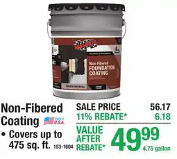Menards Non-Fibered Coating offer
