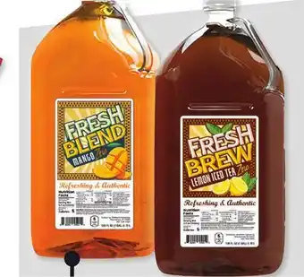 Menards Juice or Tea offer