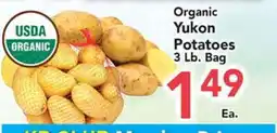 Eurofresh Market Organic Yukon Potatoes offer