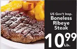 Eurofresh Market US Gov't Insp. Boneless Ribeye Steak offer