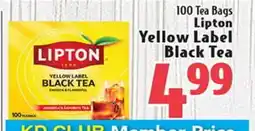 Eurofresh Market Lipton Yellow Label Black Tea offer