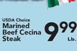 Eurofresh Market USDA Choice Marine Beef Cecina Steak offer