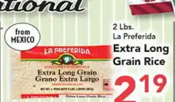Eurofresh Market La Preferida Extra Long Grain Rice offer