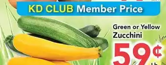 Eurofresh Market Green or Yellow Zucchini offer
