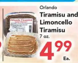 Eurofresh Market Orlando Tiramisu and Limoncello Tiramisu offer