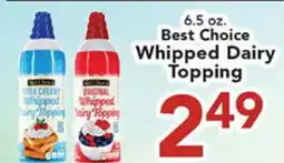 Eurofresh Market Best Choice Whipped Dairy Topping offer