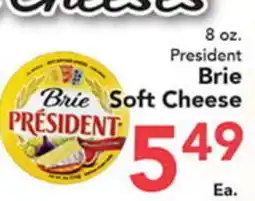 Eurofresh Market President Brie Soft Cheese offer
