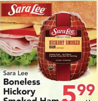Eurofresh Market Sara Lee Boneless Hickory Smoked Ham offer