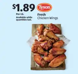 Aldi Tyson Fresh Chicken Wings offer