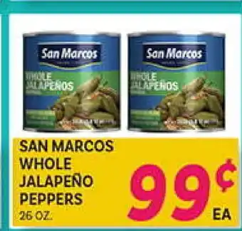 El Paso Grande SAN MARCOS WHOLE JALAPEÑO PEPPERS offer