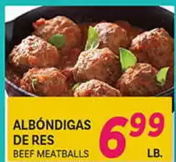 El Paso Grande ALBÓNDIGAS DE RES offer