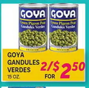 El Paso Grande GOYA GANDULES VERDES offer