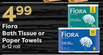 Rich's Fresh Market Fiora Bath Tissue or Paper Towels offer