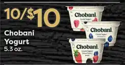 Rich's Fresh Market Chobani Yogurt offer