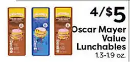 Rich's Fresh Market Oscar Mayer Value Lunchables offer