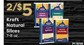 Rich's Fresh Market Kraft Natural Slices offer