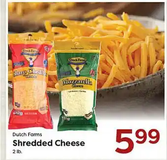 Rich's Fresh Market Dutch Farms Shredded Cheese offer