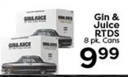 Rich's Fresh Market Gin & Julce RTDS offer