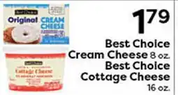 Rich's Fresh Market Best Choice Cream Cheese 8 oz. Best Choice Cottage Cheese 16 oz offer